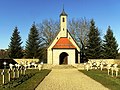 * Nomination Cemetery chapel of an abbey in Germany. --High Contrast 21:59, 8 May 2010 (UTC) * Decline I feel the image is overexposed and the sky seems grainy. --Jovianeye 22:26, 8 May 2010 (UTC)