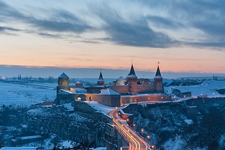 Kamianets-Podilskyi castle