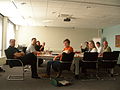 Wikimedians meeting in Amsterdam at Kennisnet, September 2006