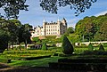 Dunrobin castle from gardens