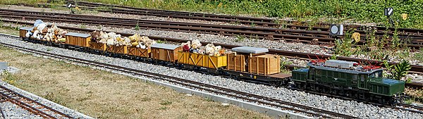 Teddy-Express with Model of E 94-036, Dampflokfreunde Karlsruhe e.V.