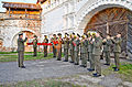 * Nomination: Military brass band performing at the «Night in Museum» 2011 in Pereslavl --PereslavlFoto 21:52, 22 November 2011 (UTC) * Review See the second man of the right: jpg artifacts (green spots)? To me the quality is bad--Lmbuga 20:43, 23 November 2011 (UTC) Color noise--Lmbuga 21:14, 23 November 2011 (UTC)