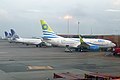 Avión en el Aeropuerto International El Dorado.