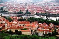 View over Old Town with red rooftops