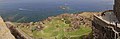 Gardens in castle grounds, Castelsardo, Sardinia