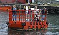 Cable Ferry at Espevær in the municipality of Bømlo, Norway