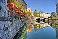 View from Ljubljanica river