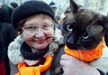 The "Orange Revolution" in Independence Square, Kiev, Ukraine, november, 2004