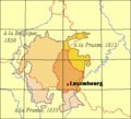 Partitions of Luxembourg (historical)