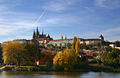 English: Hradčany in autumn Čeština: Hradčany na podzim