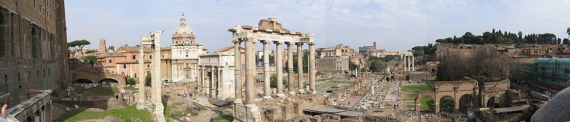 Forum Romanum, HiRes Panoramic view