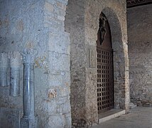 Entrance to the baptistery