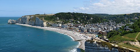 Vue d'Étretat