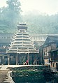 Drum Tower in the Dong village of Zhaoxing, Guizhou, China.