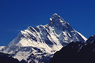 Nanda Devi, the highest peak entirely within India