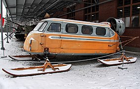 Propeller-driven sled from Russia (bus)