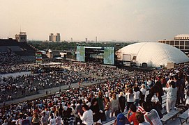 Amnesty International Human Rights Now! concert at JFK Stadium, 1988