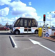 ParkingHopper op langparkeerplaats P3 (Schiphol).