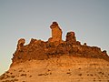 The castle at sunset