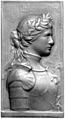 "Jeanne d'Arc en armure". Bronze Medal: 21.3x40mm / 20,40 g.