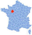 72 : département de la Sarthe