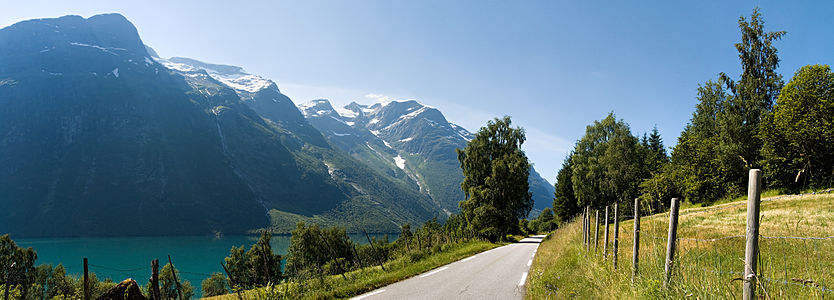 Lodalen, a valley in Norway