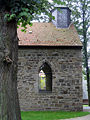 Fenster im Langhaus, Nordseite, Turm