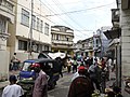 street scene in the city center