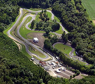 My very first Valued Image. This is the Erftlandring, the cart track where famous German racecar drivers such as Michael Schumacher started their career. Soon to be destroyed in order to make room for the approaching brown coal surface mine.