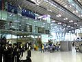 Flight attendants of Japan Airlines at Suvarnabhumi International Airport, Thailand.