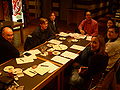 Wikimedians meeting in Amsterdam at Kennisnet, January 2006