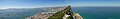 Panoramic view of Gibraltar and algeciras bay from The Rock