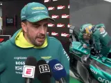 Fernando Alonso acabó con problemas físicos en Interlagos