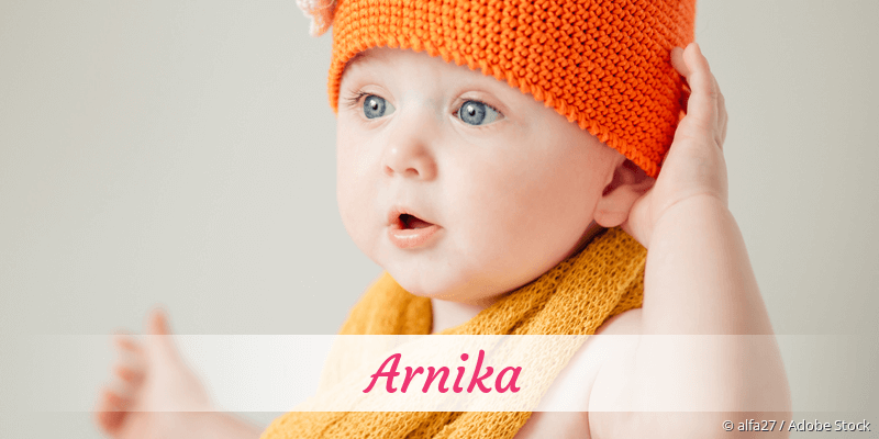 Baby mit Namen Arnika