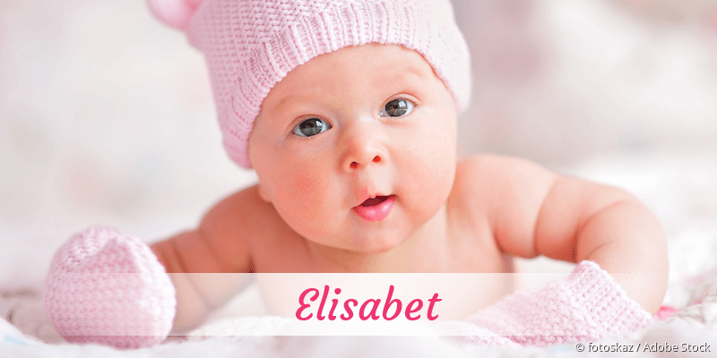 Baby mit Namen Elisabet