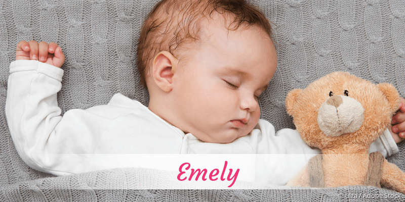 Baby mit Namen Emely