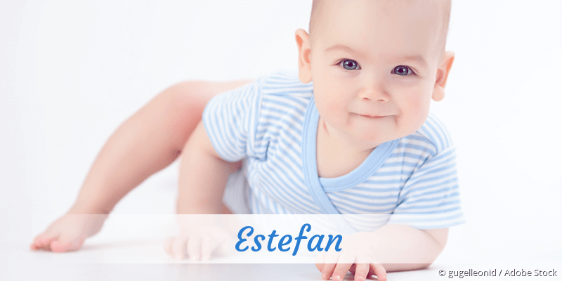 Baby mit Namen Estefan