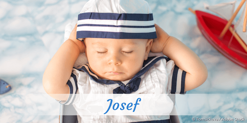 Baby mit Namen Josef