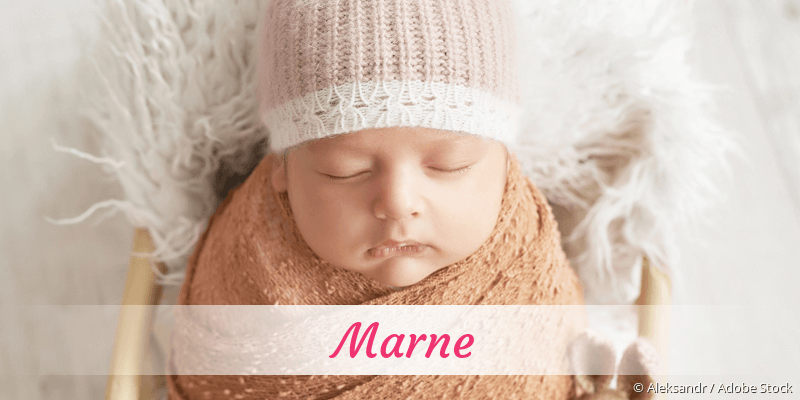 Baby mit Namen Marne