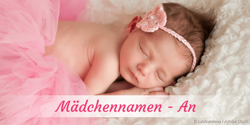 M�dchennamen mit An