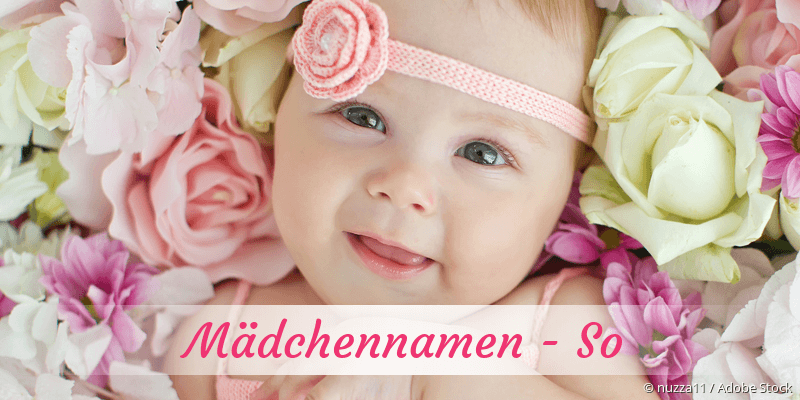 M�dchennamen mit So