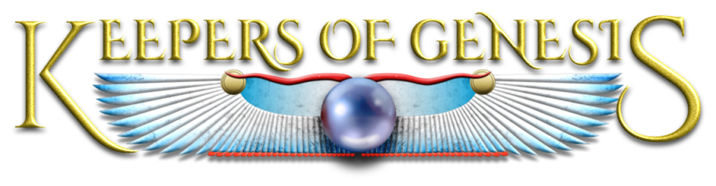 The Keepers of Genesis Series logo by DB Nielsen