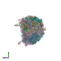 PDB entry 4z8c coloured by chain, side view.