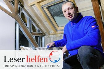 Einen Großteil seiner Freizeit verbringt Sven Dolge damit, das Dachgeschoss zur neuen Wohnung auszubauen. Nur in der Weihnachtszeit will er es etwas ruhiger angehen lassen. 