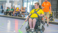 Powerchair hockey speeldag 3