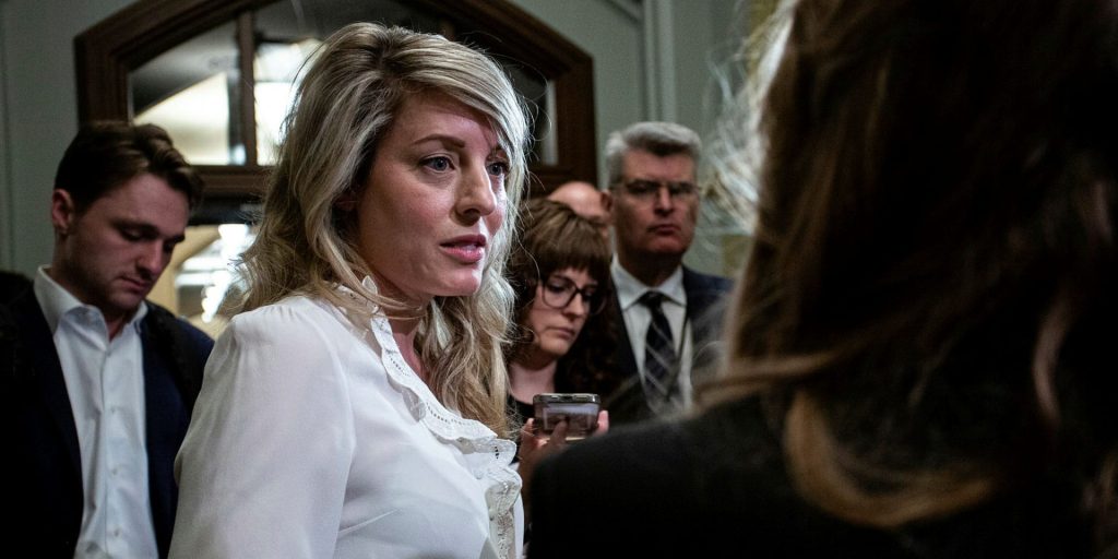 Foreign Affairs Minister Mélanie Joly