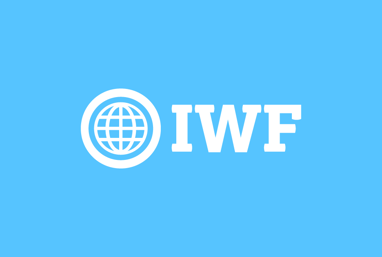 IWF logo on blue