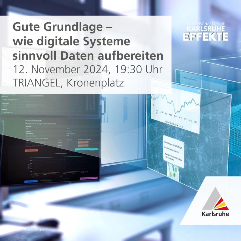 EFFEKTE im November: Gute Grundlage  wie digitale Systeme sinnvoll Daten aufbereiten