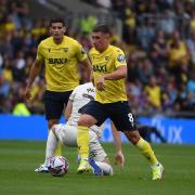 Cameron Brannagan on the ball against Norwich City