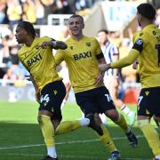 Dane Scarlett celebrates his injury time equaliser